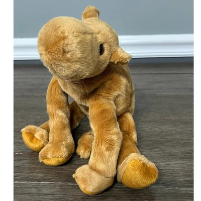 TY TyLon Beanie Buddies Humphrey the Camel 12 英寸 1998 复古已停产毛绒玩具 — 第 1/4 张图片