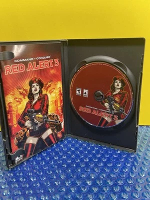 Command & Conquer Red Alert 3 (2008, PC) EA Complete W Poster - CIB - Image 1 of 2