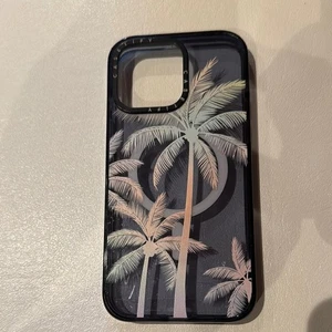 Casetify Black and Gray Artistic Palm Tree iPhone 15 Promax MagSafe case - Photo 1 sur 8