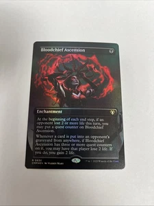 Bloodcheif Ascension Borderless Foil Card #0636 MTG LP - Picture 1 of 10