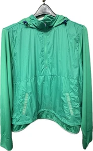 Avia Women’s Green Hooded Quarter Zip Track Jacket - Size 3XL - Picture 1 of 15