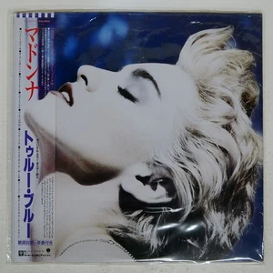 MADONNA TRUE BLUE SIRE P13310 Japan ORIGINAL OBI INSERT POSTER VINYL LP - Picture 1 of 1