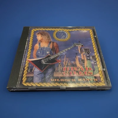 Brad Gillis - Gilrock Ranch CD, Guitar Recordings 1993 Hard Rock/Metal HTF OOP Foto 1 de 3