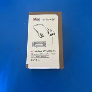 Masimo 4072 RD Rainbow Set MD20-05 Rainbow patient cable Set 5ft NEW - Picture 1 of 3