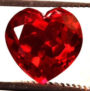 4,65 cts. Natürlicher Mosambik roter Rubin Herzform zertifizierter Edelstein - Bild 1 von 4