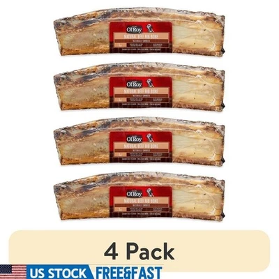 Costilla de carne natural hueso masticable perros golosinas de salud dental de larga duración 1 unidad nuevo Foto 1 de 4