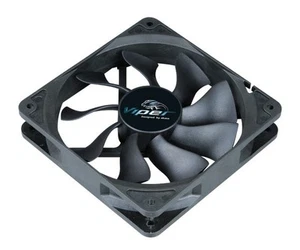 Akasa Viper Computer case Fan 12 cm Black - Picture 1 of 1
