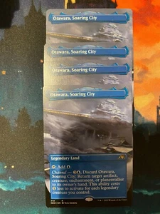 Magic The Gathering Kamigawa Neon Dynasty Otawara Soaring City Sin fronteras x 4 - Imagen 1 de 1
