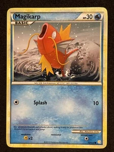 2010 Pokemon HGSS Heart Gold & Soul Silver 72/123 Magikarp - Picture 1 of 4