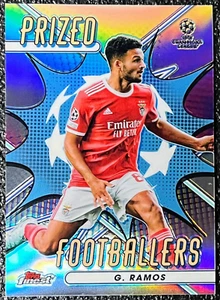 G. Ramos 2023-24 Topps Finest UEFA Club #PF-19 Prized Footballers - Benfica - Picture 1 of 2