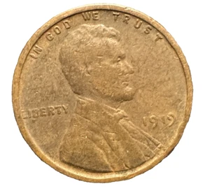 1919-P Better Lincoln Wheat Cent Best Value On eBay G/VG - Picture 1 of 2