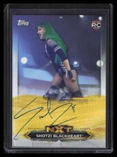 2020 Topps WWE NXT Roster Autographs ABL Shotzi Blackheart Rookie Auto