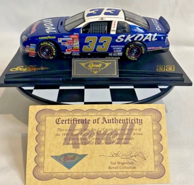 1999 REVELL 1/24 Ken Schrader #33 Skoal Racing Monte Carlo "1 of 1002" RARE - Image 1 of 4
