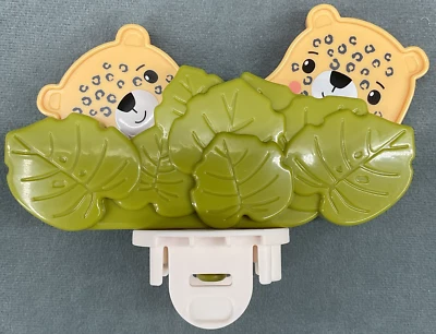 Fisher Price PALM PARADISE Jumperoo folhas de chita brinquedo peça de reposição - Imagem 1 de 3