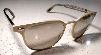 Gafas de sol Oliver Peoples Sheldrake metal dorado mate/flash OV1179S 52356G Foto 1 de 4
