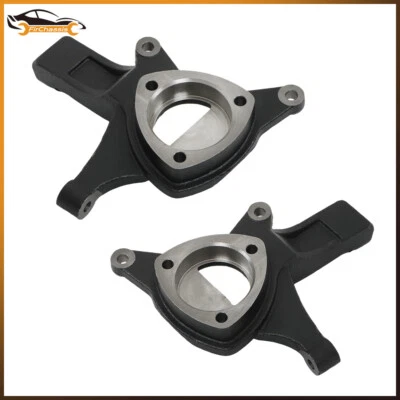 For Cadillac Escalade & GMC Yukon 2WD 2007 - 2014 4.5" Lift Spindles Knuckles - Image 1 of 4