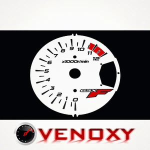 Suzuki GSX 1250FA Aftermarket Instrument Cluster White Gauge Faces - Bild 1 von 1