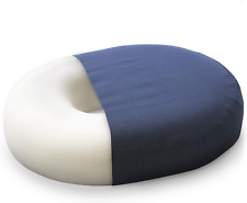 DMI Seat Cushion Donut Pillow and Chair for Tailbone 18 Inch, Navy 