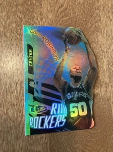 1997-98 Fleer Ultra David Robinson Spurs Rim Rockers Die-cut Insert Card #3 RR - Picture 1 of 2