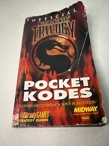 OFFIZIELLE MORTAL KOMBAT TRILOGY POCKET KODES Bradygames Anleitung! Midway - Bild 1 von 7
