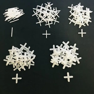 Tile Spacer Crosses & Pegs 2mm, 3mm, 4mm & 5mm Wall & Floor Tiles Spacers - Picture 1 of 8
