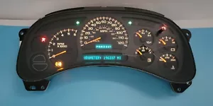 03 CHEVROLET/GMC SILVERADO/SIERRA/YUKON/TAHOE USED INSTRUMENT CLUSTER P#15114649 - Bild 1 von 8