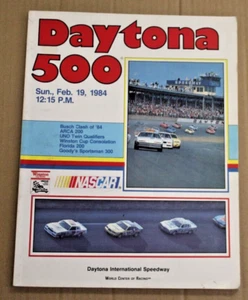 1984 Daytona 500 at Daytona International Speedway NASCAR Program - Feb 19, 1984 - Picture 1 of 2