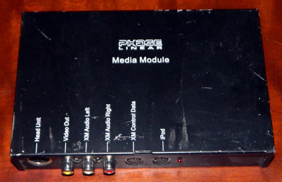 PHASE LINEAR XM IPOD MEDIA MODULE UV7 MOBILE ELECTRONICS - Image 1 of 2