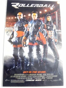 2002 Rollerball Movie Ad LL Cool J, Chris Klein, Rebecca Romijn-Stamos - Picture 1 of 1