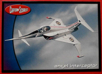 CAPTAIN SCARLET - Card #66 - Angel Interceptor - Cards Inc 2001 - Image 1 of 2