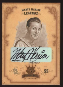 2004 Donruss Diamond Kings #162 Marty Marion Auto /15 (C03) - Picture 1 of 2