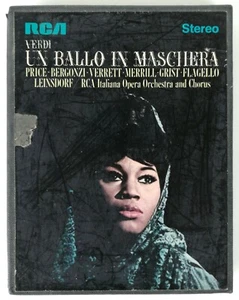 VERDI : UN BALLO IN MASCHERA - BERGONZI / LEINSDORF / FLAGELLO - RCA - 2 MC - Picture 1 of 2