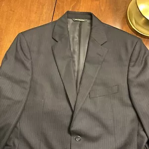 Jack Victor Montreal Verona Men's 40R Black 100% Wool Blazer Suit Jacket - Picture 1 of 18