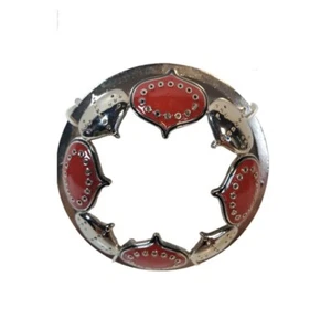 Yankee Candle Illuma-Lid Scandinavian Ornament Jar Candle Topper Silver Holiday - Picture 1 of 2