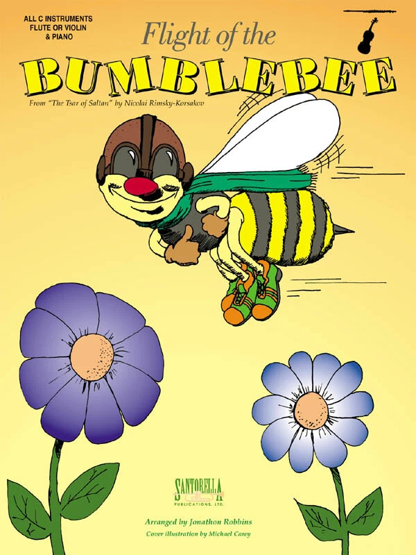 Flight of The Bumblebee for Flute & Piano * Shipped directly from Publisher!  - Image 1 of 1