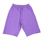 Vintage 90s Hanes Her Way Biker Shorts Womens Medium Purple Casual Cotton