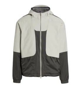 Zegna Mens Panelled Soft Shell Hooded Jacket - Picture 1 of 10