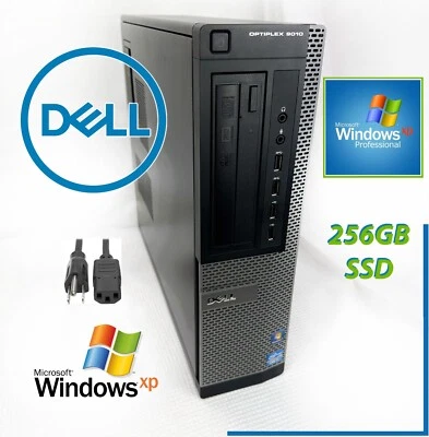Windows XP Pro 32 Bit PC, Dell OptiPlex 9010 i5-3470, 256GB SSD, 1 Year Warranty - Image 1 of 4