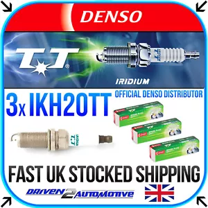 IKH20TT (4704) DENSO IRIDIUM TT Zundkerze SET OF 3 - WHOLE - - Picture 1 of 4