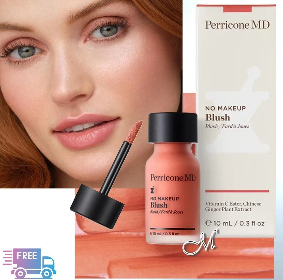 Perricone MD No Makeup Blush*Vitamin C Ester Chinese Ginger Extract 10ml NIB $39 - Image 1 of 4