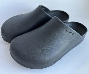 Crocs Dylan Clog Slip On Comfort Black Men’s 9 Women’s 11 Unisex Discontinued - Picture 1 of 7