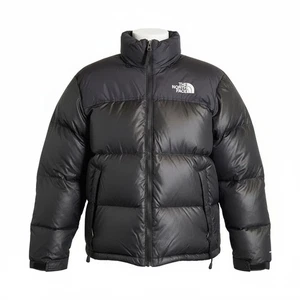Vintage 90s The North Face 600 Fill Down Puffer Jacket Black Kids Medium Winter Coat - Bild 1 von 11