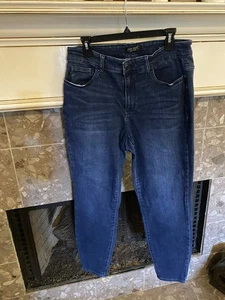Judy Blue Jeans Damen 14W Blau Skinny Fit Stretch Denim Mid Rise Classic Style - Bild 1 von 11