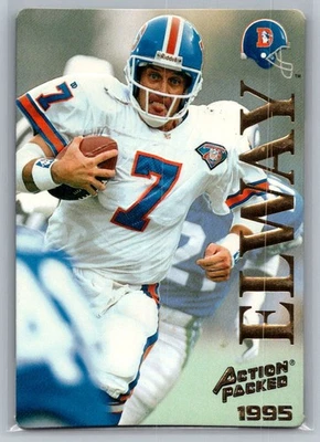 1995 Action Packed Football #14 John Elway - VG - Denver Broncos - Image 1 of 2