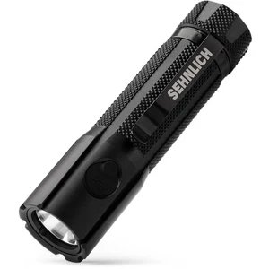 LED Wiederaufladbare Taschenlampe - Superhelle 1250 hohe Lumen Taschenlampe, Wasser... - Bild 1 von 7
