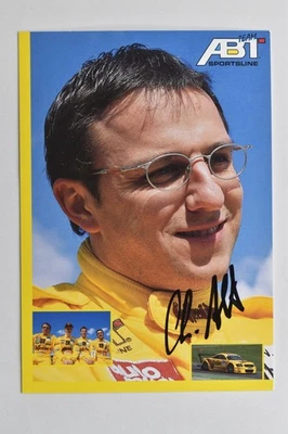 Christian Abt - Tourenwagen Rennfahrer - original Autogramm -  - Autogrammkarte - Bild 1 von 2