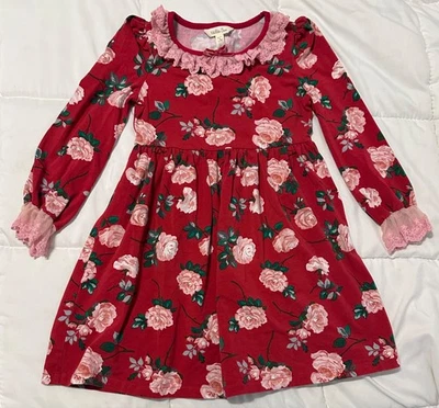 Vestido Matilda Jane Corazón a Corazón Rosebud Floral Lap Niñas Talla 6 Foto 1 de 3
