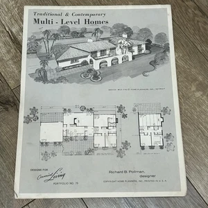 Libro Plano Arquitectónico Portafolio Nº 75: Diseños para un hogar cómodo MCM - Imagen 1 de 2