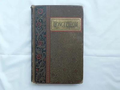 The Poetical Works Of Henry Wadsworth Longfellow, 1888, Illustrated, Hardcover - Image 1 of 4
