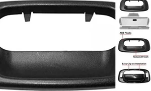 Silverado Sierra 1500 2500 3500 1999-2007 puerta trasera manija embellecedor bisel cubierta - Imagen 1 de 8